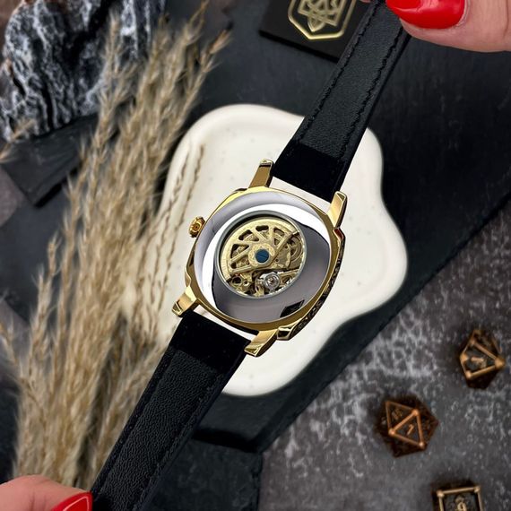 Жіночий годинник Awarder 021 Де би не була Gold-Black-Black | Зображення 6