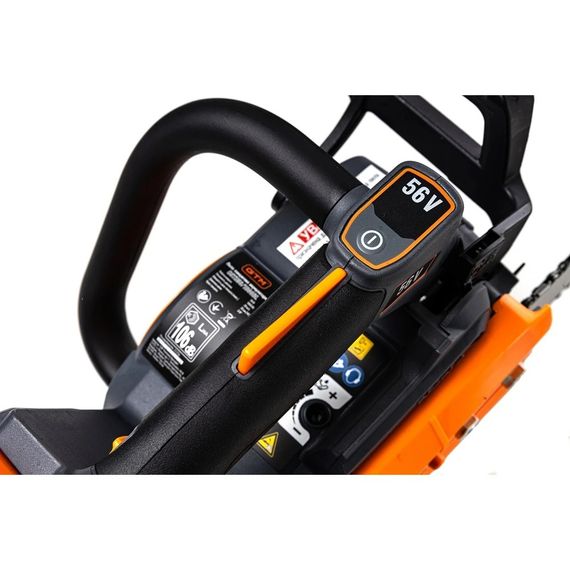 Пила цепная аккумуляторная GTM CSTH56/1800BL KIT (35 см, 20 м/с, BL, 56 В, 1.8 кВт, комплект) | Зображення 5
