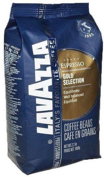 Кава в зернах Lavazza Gold Selection 1кг Італія Лавацца Голд Селекшен | Зображення 2