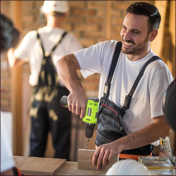 Дриль, електровикрутка Акумуляторна, постачається з акумулятором і зарядним пристроєм | Зображення 5