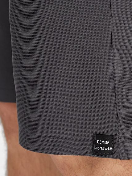 Мужские классические шорты с карманами на молнии больших размеров и батал DE1107 цвет темно-серый, размер 52 | Зображення 3