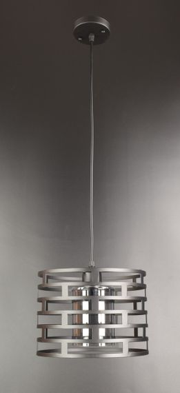 Люстра підвісна LOFT на 1 лампочку 25875 Чорний 30-90х25х25 см.