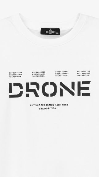 Футболка з принтом чоловіча  86022 XL Білий shop (2000991025264) | Зображення 1