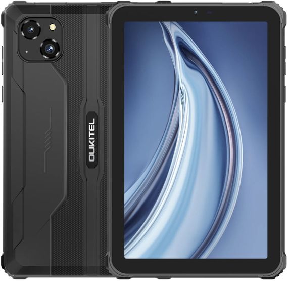 Планшет Oukitel RT3pro 8” HD / 4GB/128GB / G81 / 5150mAh / 16+8Мп / IP69K / LTE Black | Зображення 9