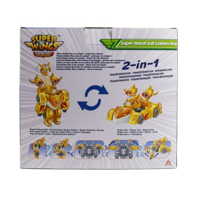 Ігровий набір Super Wings Super Robot Suit Золотий Хлопчик (Golden Boy) (EU770352) | Зображення 4