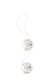 Вагінальні кульки DUO BALLS, SILVER, Сріблястий