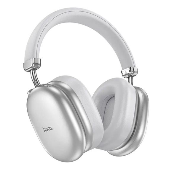 Бездротові навушники HOCO W35 Max Auspicious ANC noise reduction BT headphones Silver