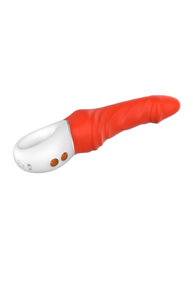 Вібратор реалістичний Dream Toys помаранчевий, 23.1 см х 5.1 см Sex Aura | Зображення 4