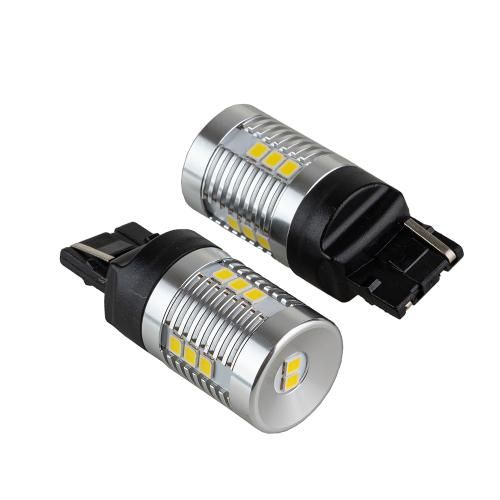 Лампа PULSO/габаритні/LED 7440/W3x16d/14SMD-2835/1контакт/9-18v/1050lm/WHITE | Зображення 1