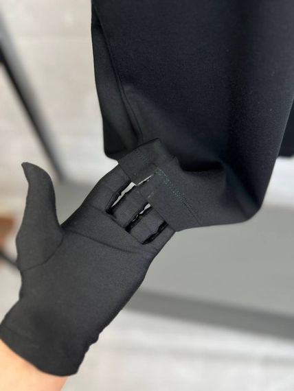 Футболка чорна Brunello Cucinelli Classic Logo Black  f691 | Зображення 2
