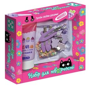 Детский набор для творчества "Заколки своими руками" VT4600-01 фиолетовый