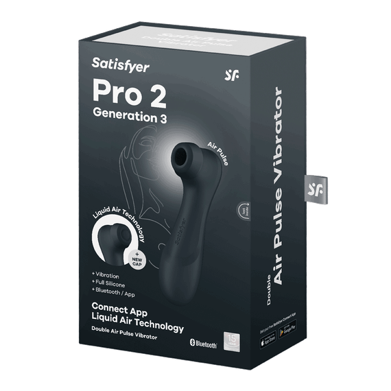Вакуумный смарт стимулятор для клитора с вибрацией и Liquid Air Pro 2 Generation 3 Connect App цвет: sexstyle | Зображення 5