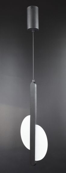 Люстра світлодіодна підвісна LED світильник для квартири на стелю лед 26499 Чорний 65-180х6х20 см. | Зображення 3