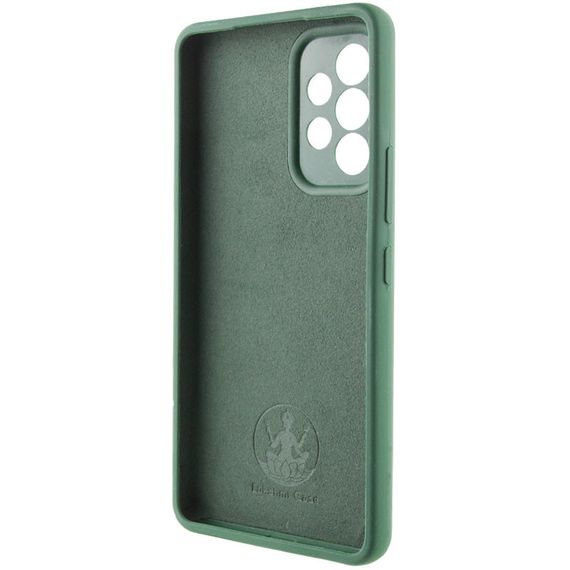 Чехол Silicone Cover Lakshmi Full Camera (AAA) для Samsung Galaxy A53 5G Зеленый / Cyprus Green | Зображення 3