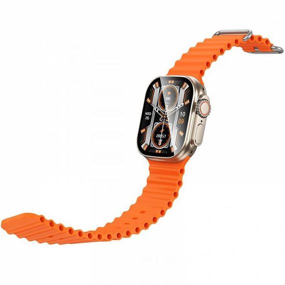 Смарт-годинник Borofone BD14 Ultra Smart sports watch (call version) Titanium gold | Зображення 2