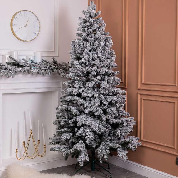 Ялинка штучна 1.8  м Говерла засніжена | Зображення 9