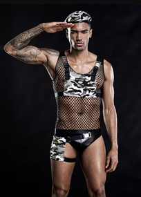 Эротический костюм военного Brave Evan S/L sexstyle