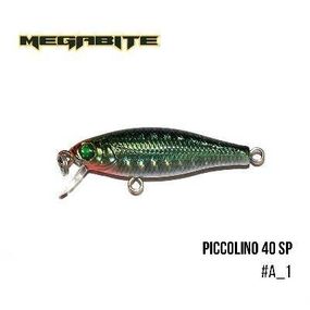 Воблер Megabite  Piccolino 40 SP (40 мм, 2,6 гр, 0,3 m) (A_1)
