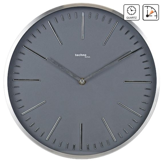 Годинник настінний Technoline WT7215 Grey (WT7215) | Зображення 1