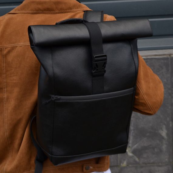 Міцний рюкзак для міста, Рюкзак з м'якими лямками, Рюкзак рол топ дорожня сумка Місткий унісекс RH-33 | Зображення 4