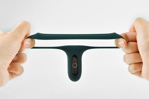 Двойное эрекционное кольцо Fun Town Rise Turquoise, управление со смартфона sexstyle | Зображення 8