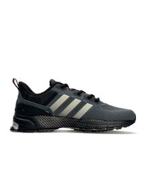 Чоловічі кросівки Marathon Pro+ Grey Black текстиль  весна / лето / осень A3621