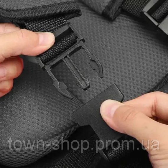 Детское бескаркасное автокресло Multi Function Car Cushion до 12 лет. Цвет: синий | Зображення 3