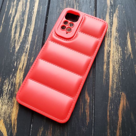 Чохол силіконовий Down Jacket для Xiaomi Redmi Note 11 4G / 11s колір Червоний | Зображення 1