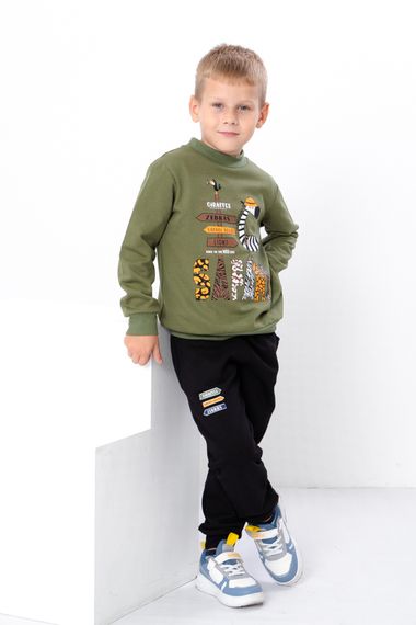 Костюм для хлопчика "BOY" Носи своє 128 Хакі (p-4178-175396) | Зображення 1