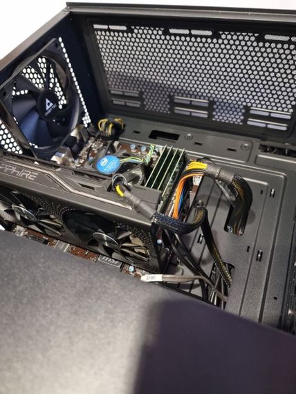 Ігровий ПК Chieftec Tower / Intel Core i5-6600K (4 ядра по 3.5 - 3.9 GHz) / 16 GB DDR4 / 480 GB SSD + 500 GB HDD / AMD Radeon RX 570, 8 GB GDDR5, 256-bit / 500W б/в | Зображення 6