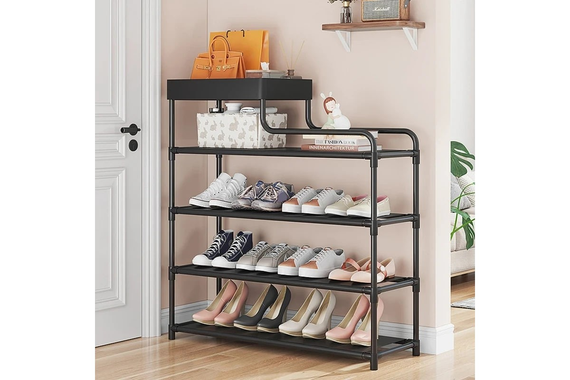 Стелаж для взуття Shoe rack BLACK
