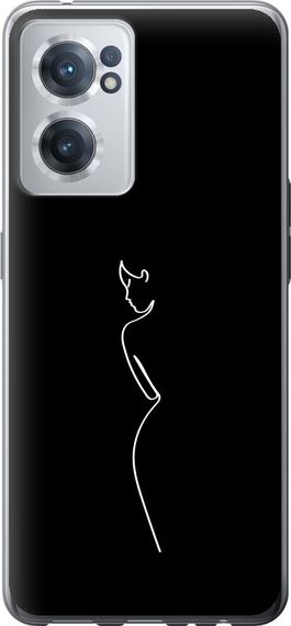 Чехол на OnePlus Nord CE 2 Силуэт1 "4590u-2589-17620"