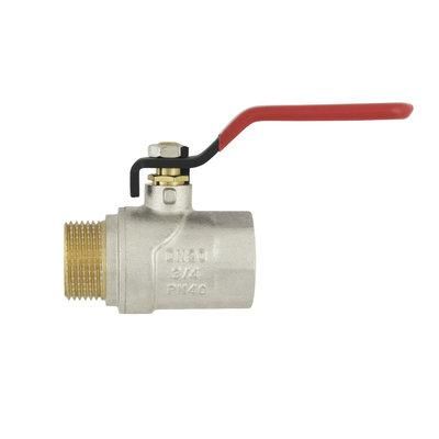 Кран кульовий Raftec RED PN40 НВ 3/4" ручка CBH-021 | Зображення 1