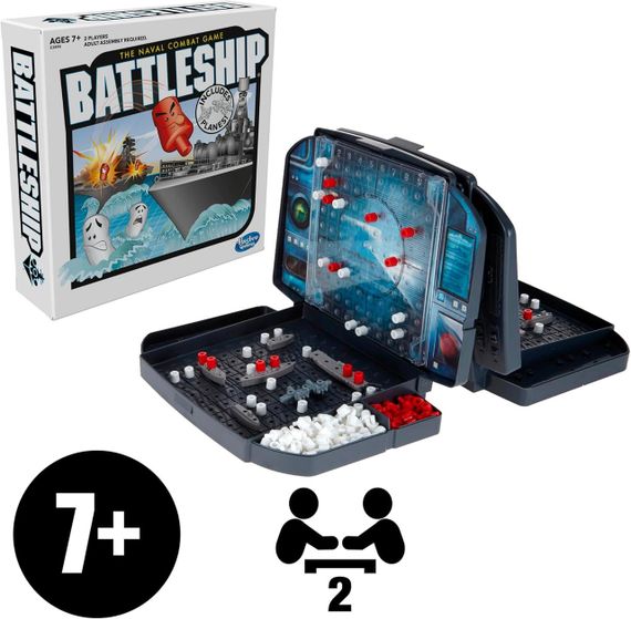 Настільна гра Морський бій з літаками Оригінал Hasbro Gaming Battleship with Planes | Зображення 7