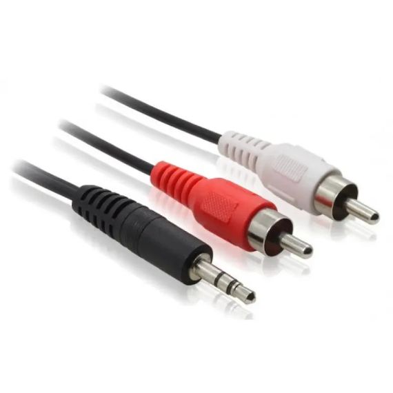 Аудіо-кабель 3.5 jack*2RCA 1.5 м | Зображення 1