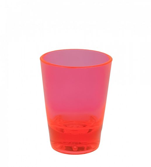 Чарка з полікарбонату помаранчева неон 60 мл