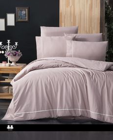 Постельное белье First Choice Ranforce Deluxe 200 х 220 см Alisa Powder