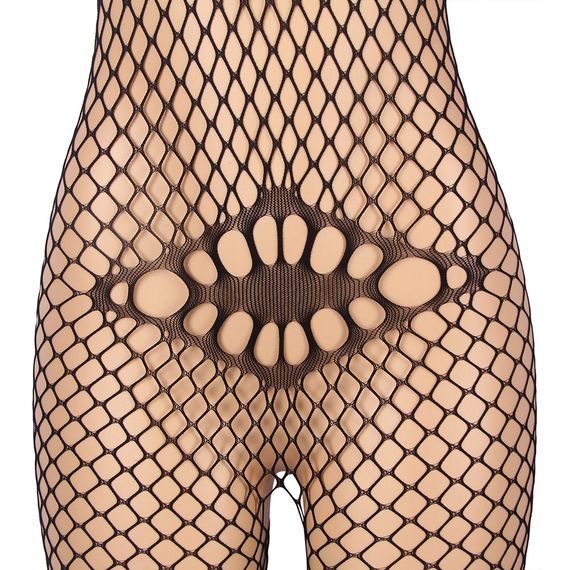 Комбінезон у сіточку без рукавів Star Night чорний, XS-M sexstyle | Зображення 8