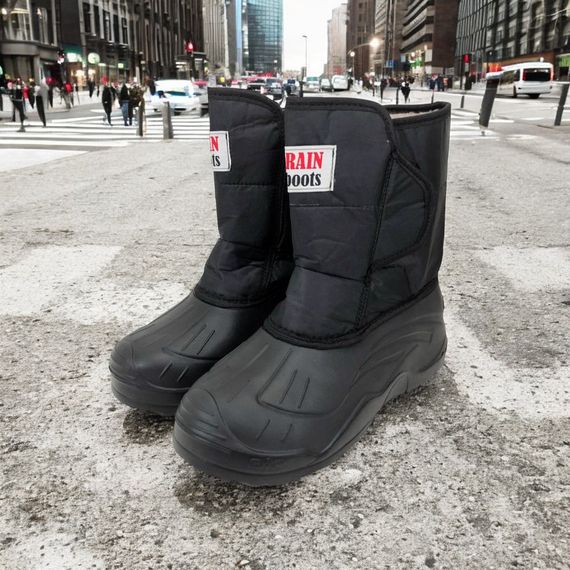 Обувь для работы на даче, Ботинки робочие, Качественная рабочая обувь, Ботинки рабочие на меху KN-60