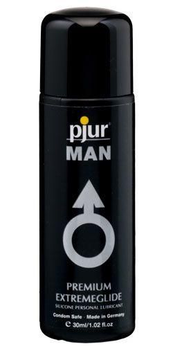 Густа силіконова змазка pjur MAN Premium Extremeglide 30 мл із тривалим ефектом, економна Sex Aura