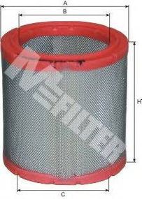 Фільтр повітряний MITSUBISHI Galant, Lancer, Space Wagon 1.8TD (вир-во M-Filter) MFILTER A389 на MITSUBISHI LANCER Mk III универсал (C1_V, C3_V)