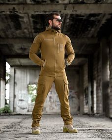 Еластичний тактичний костюм agony кайот НП5186