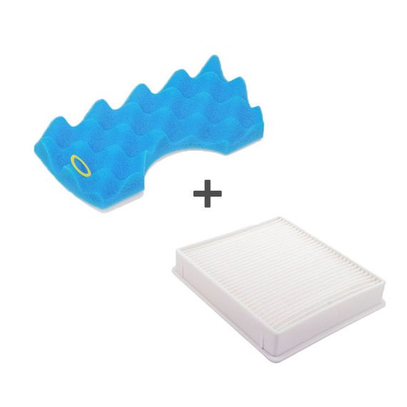 Набор фильтров HEPA11 DJ63-00672D + под колбу DJ97-01040C для пылесоса Samsung ff