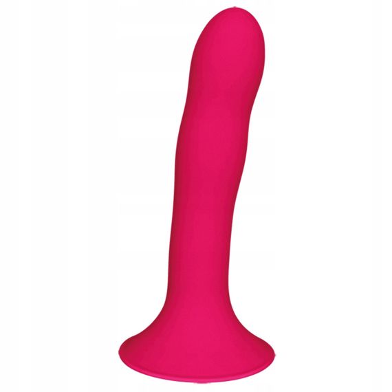 Фалоімітатор термореактивний Adrien Lastic Hitsens 4 на присосці, рожевий Sex Aura