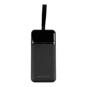 Повербанк GRUNHELM GP-30BQC 30.000 mAh; швидка зарядка 22.5W Чорний shop (6990001375327)
