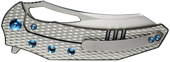 Ніж WE Knife Epaulette M390 Diamond Patterned Ti | Зображення 3