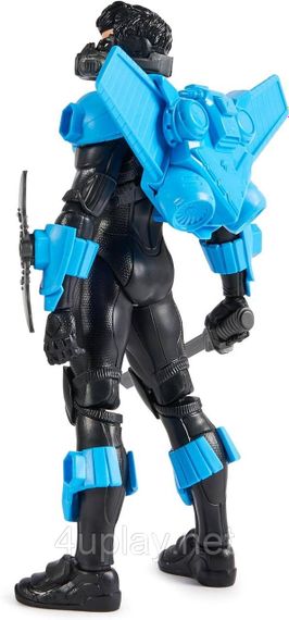 Оригинал DC Comics Batman Adventures Nightwing Бэтмен 30 см игровая фигурка Найтвинг с комплектом брони | Зображення 7