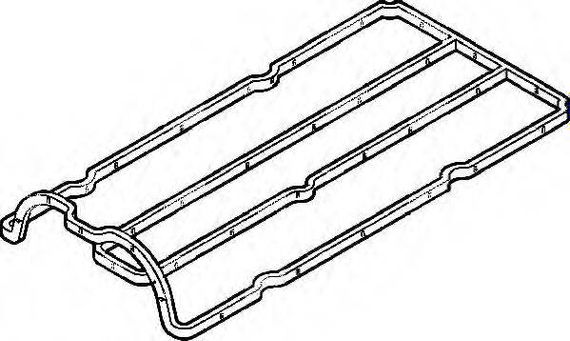 Прокладка клапанної кришки FORD 1,6 16V (вир-во Elring) ELRING 010051 на FORD C-MAX II (DXA/CB7, DXA/CEU)