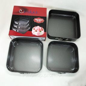 Кращі форми для випічки, Набір для складання торта Набір круглих листів зі сталі випічки KC-34