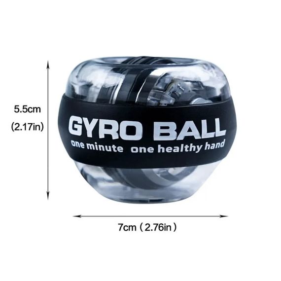 Гіроскопічний м'яч для рук - GYRO BALL (LED) For You | Зображення 6